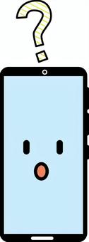 スマホ分からない スマホ分からない スマホ,画面,携帯,疑問,分からないのイラスト素材