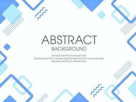 抽象的な背景（青系） 幾何学,幾何学模様,抽象,フレーム,青,水色,背景,ビジネス,枠,四角のイラスト素材