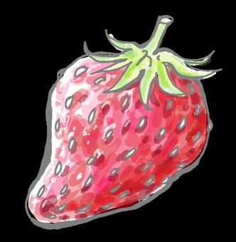 いちご いちご,くだもの,果物,strawberry,イチゴのイラスト素材