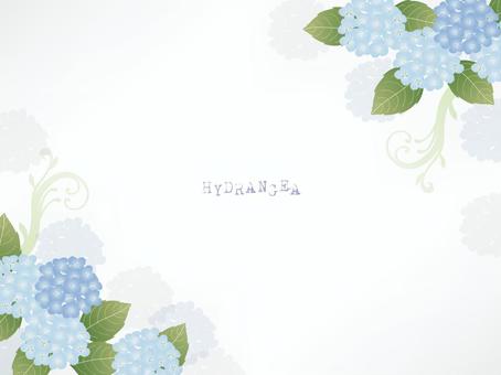 Hydrangea background light blue, , JPG and AI