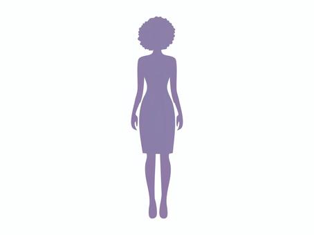 シルエット【人_立ち姿】3 シルエット【人_立ち姿】3 人,全身,女,立ち姿,アクション,アイコン,シルエット,かげ,影絵,シンプルのイラスト素材