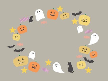 halloween frames, halloween, jack-o-lantern, rétro, JPG and PNG