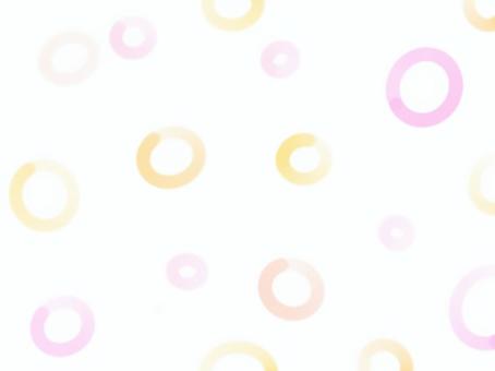 カラフル輪背景 背景,フレーム,かわいい,円,丸,ぼかし,ふわふわ,春,輪,飾りのイラスト素材