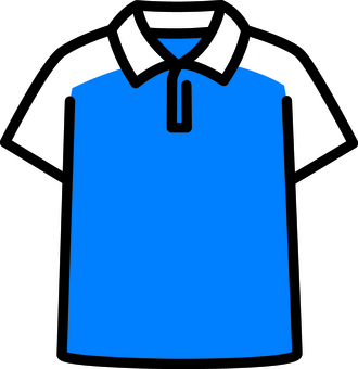 青のバドミントンの服です。 バドミントン,シンプル,ユニフォーム,服,ウェア,競技,トレーニング,デザイン,部活,クラブのイラスト素材