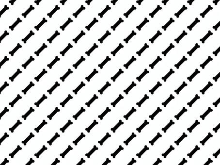 犬のモチーフ・骨の斜めストライプの背景 背景,パターン,横,骨,犬,動物,ペット,斜め,ストライプ,繰り返しのイラスト素材