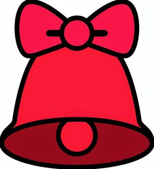 赤のベルです。 赤のベルです。 ベル,シンプル,クリスマス,飾り,鐘,鈴,チャイム,祝祭,パーティー,教会のイラスト素材