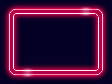 ネオン二重線フレーム背景 赤 ネオン,フレーム,背景,赤,紺,クール,スタイリッシュ,シンプル,線,枠のイラスト素材
