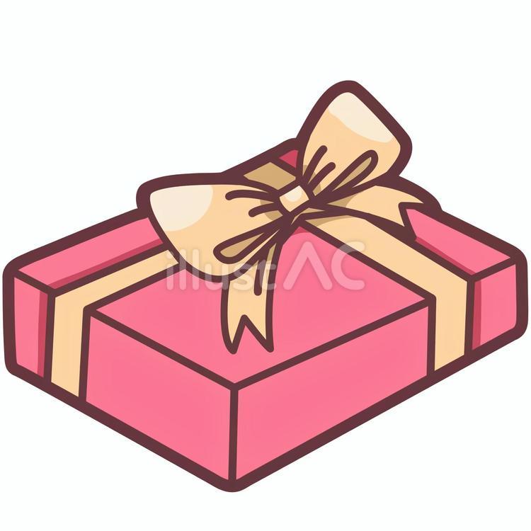 かわいいプレゼントボックス　 プレゼントボックス,箱,バレンタインのイラスト素材