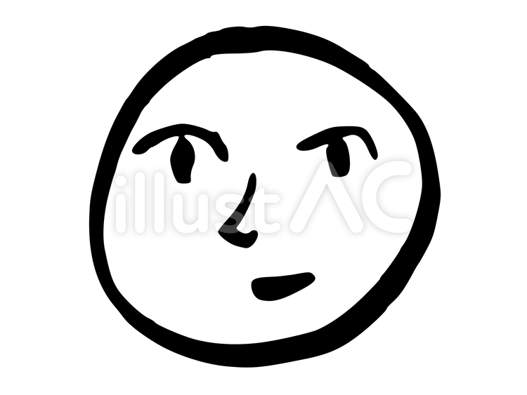 Face_10 手書き,手描き,faceのイラスト素材