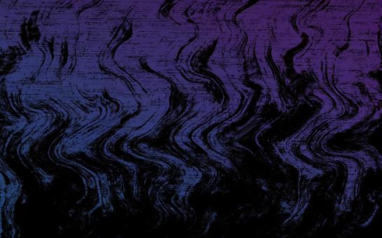 揺らぐ効果線4(青紫) 揺らぐ効果線4(青紫) 揺らぎ,歪み,淀み,効果,ノイズ,不安,不穏,困惑,疑惑,不吉のイラスト素材