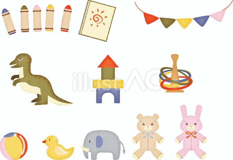 Free Vectors | Hand-drawn toy illustrations