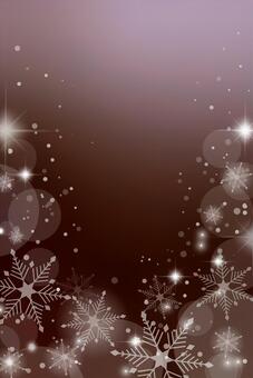 キラキラふわふわな雪の結晶の背景 黒 背景,雪,結晶,キラキラ,ふわふわ,冬,光,グラデーション,黒,フレームのイラスト素材