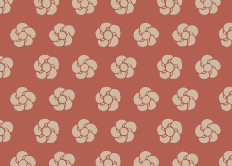 和柄紋様背景 vol2 背景,和風,和柄,椿,紋様のイラスト素材