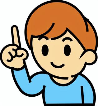提案をする男の子 提案をする男の子 提案,ポーズ,アイデア,ひらめき,ジェスチャー,男の子,人物,キャラのイラスト素材