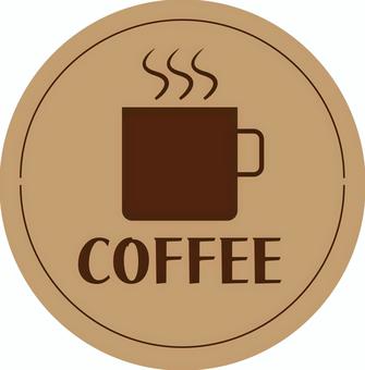 COFFEE simple logo cafe, COFFEE simple logo cafe, coffee, mug, steam,