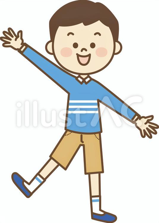男の子 男の子,男子,男児のイラスト素材
