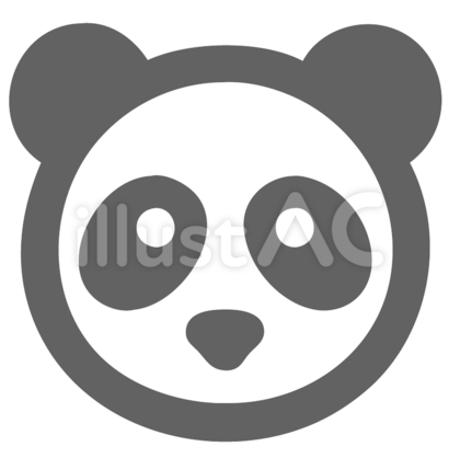 パンダのアイコン06