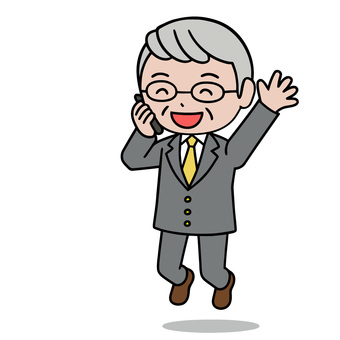 喜ぶ人 スマホ,ジャンプ,喜び,成功,達成感,笑顔,嬉しい,通知,sns,勝利のイラスト素材