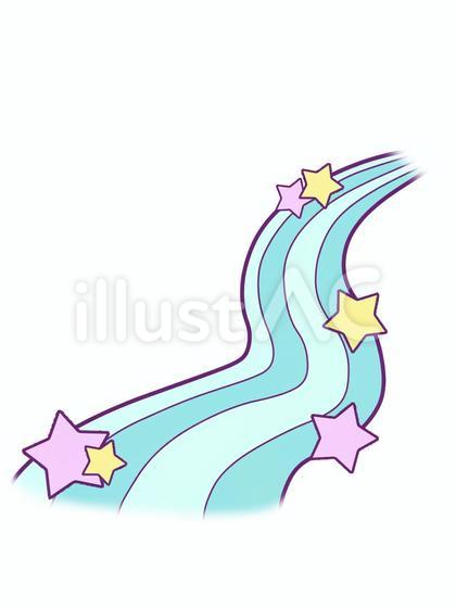 天の川_ゆめかわ