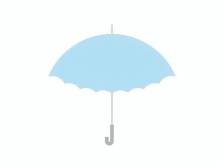 傘 傘,シンプル,道具,青,かわいいのイラスト素材