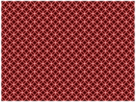 七宝模様の壁紙　ネオン　赤 七宝模様,壁紙,背景,ポストカード,柄,パターン,七宝,和風,和柄,縁起のイラスト素材