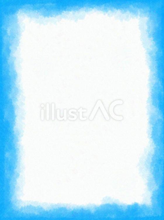 シンプルふわふわ青空の飾り枠(縦) シンプルふわふわ青空の飾り枠(縦) フレーム,飾り枠,空のイラスト素材