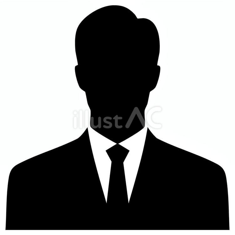 スーツの男性シルエットアイコン01 スーツの男性シルエットアイコン01 男,男性,アイコンのイラスト素材