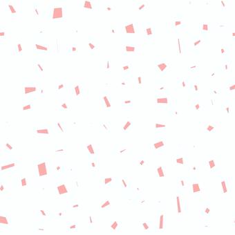 舞い散るピンク 幾何学,ピンク,華やかさ,かけら,四角形,台形,ランダム,春風,花びら,桜のイラスト素材