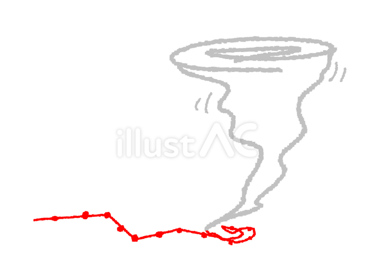 台風 台風,渦,進路のイラスト素材