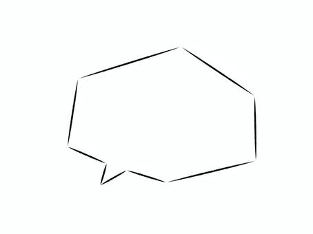 吹き出し 吹き出し 吹き出し,角,セリフ,フレーム,思い,考え,アイディア,内面,思考,手描きのイラスト素材