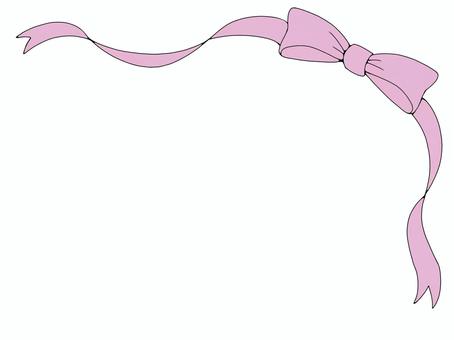 リボンのフレーム