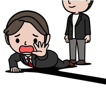 逃げる人 ストーカー,逃亡,追い詰める,犯人,サスペンス,助け,男性,スーツ,ビジネス,会社員のイラスト素材