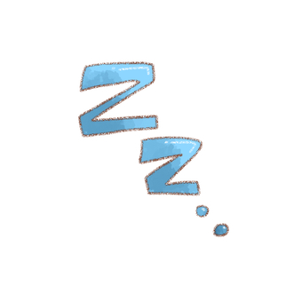 睡眠マーク 眠い,睡眠,手書き風,水彩,鉛筆のイラスト素材