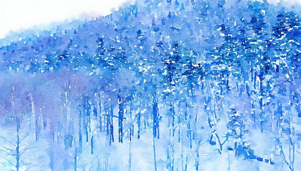 Snow-covered trees, JPG Snow-covered trees, snow, the scenery, winter, JPG