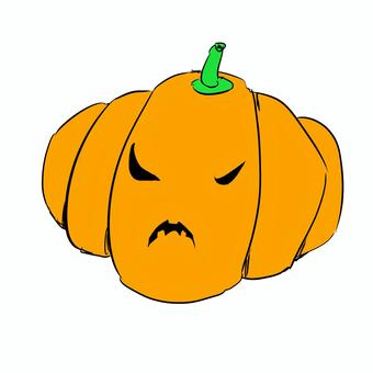 怒ったカボチャ