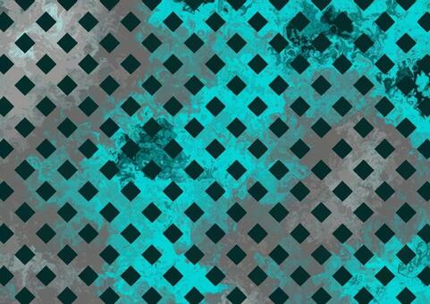 青緑とグレーのマーブルひし形パターン マーブル,パターン,テクスチャ,幾何学,繰り返し,背景,青緑,ティール,グレー,寒色のイラスト素材