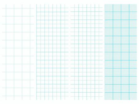 方眼セット　パターンスウォッチ　 方眼,方眼紙,背景,罫,グリッド,チェック,資料,学校,ノート,付箋のイラスト素材