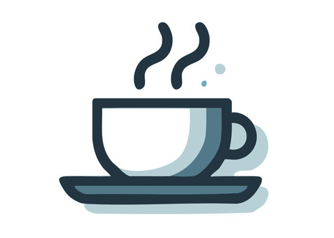 暖かい飲み物のイラスト