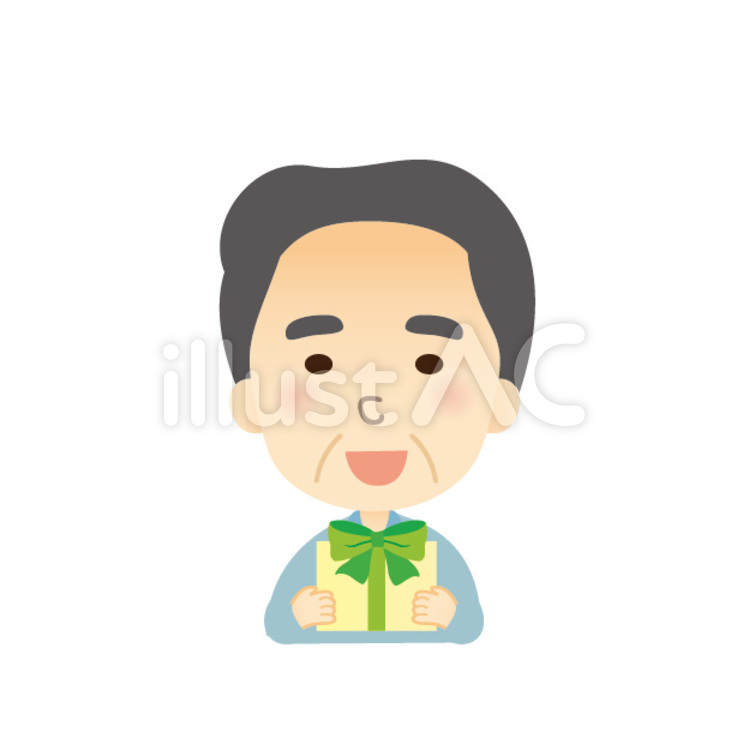 父の日 人物,男性,お父さんのイラスト素材