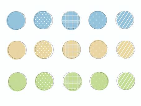 Illustration, frame, background, circle, 
