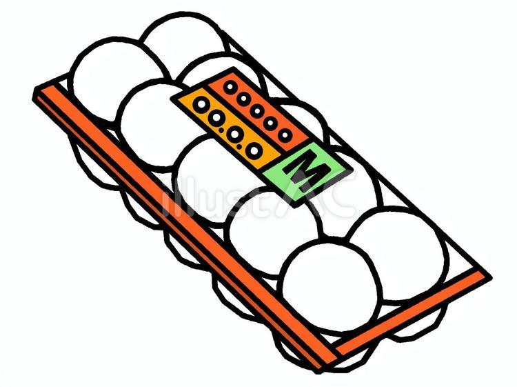 卵 卵,鶏,食べ物のイラスト素材