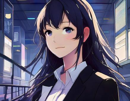 都会にて