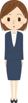 Female business upright 7, sales, female, people, JPG, PNG and AI