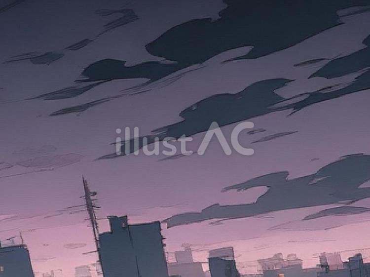 壁紙〜深い夜の街〜 壁紙,テンプレート,フォーマットのイラスト素材