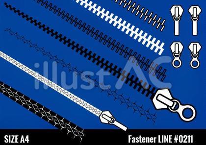 ファスナーのブラシセット