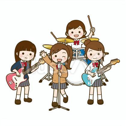 4人組の高校生ガールズバンド