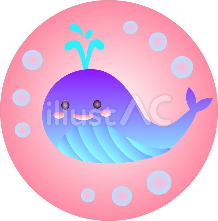 クジラアイコン クジラ,鯨,アイコンのイラスト素材