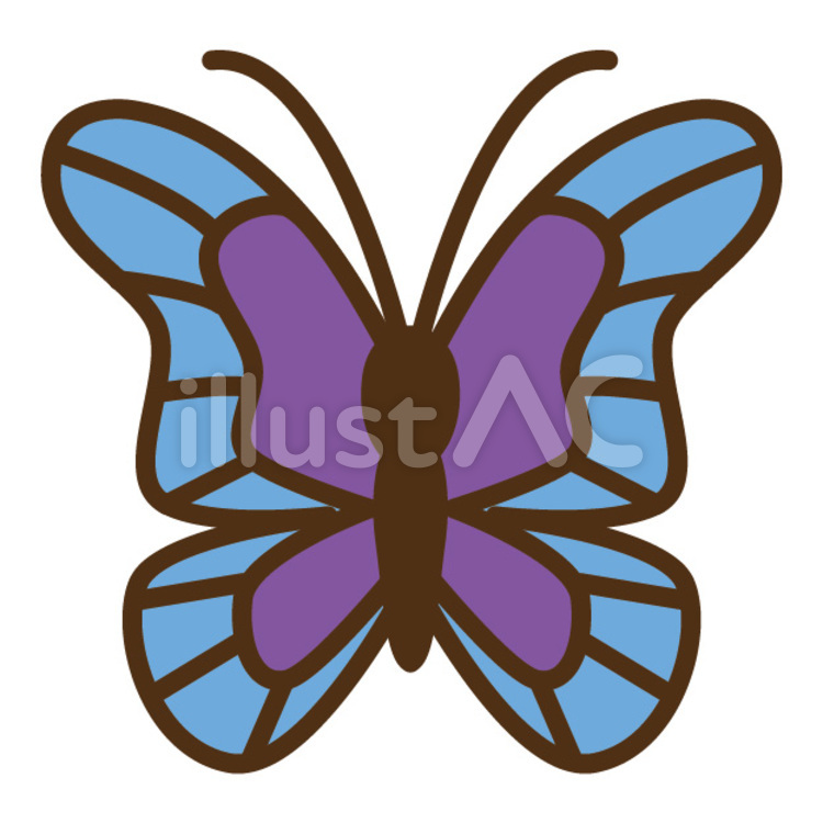 蝶イラスト No 5176 無料イラストなら イラストac