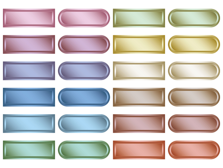 Illustration, metallic, frame, metal, 