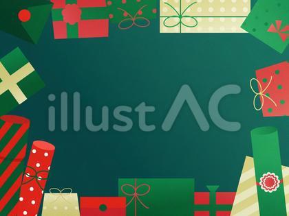 クリスマスプレゼントの背景